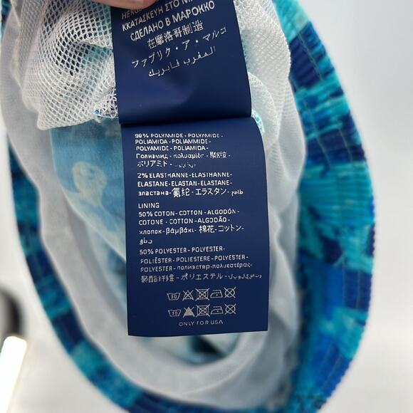 Vilebrequin Men's Azur Moorise Swim Trunks - Blue - Medium - NWT - Picture 6 of 9